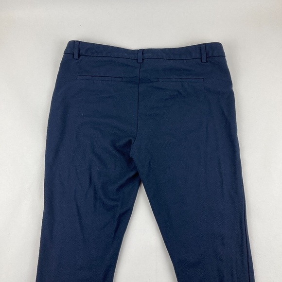 Kenar Dress Pants Womens Size 10 Navy Blue Flat Front Pockets - Picture 8 of 10
